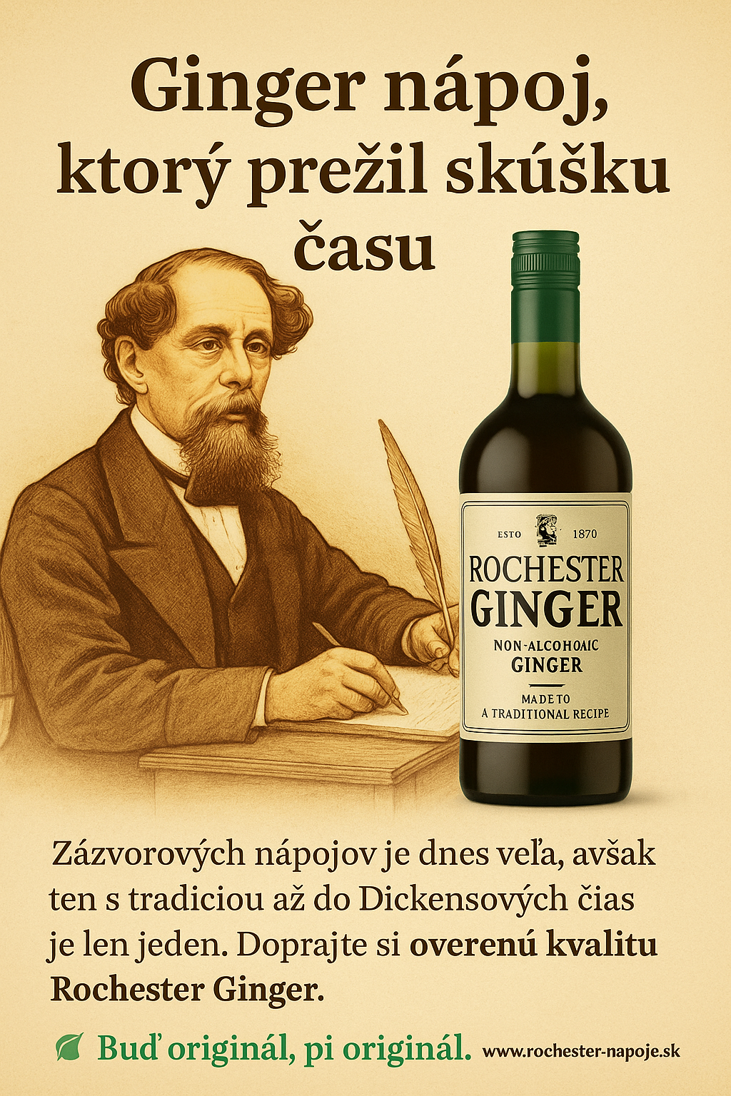 Zázvor s tradíciou Dickensových čias